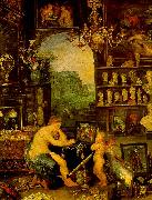 Jan Brueghel The Sense of Vision France oil painting reproduction